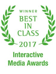 The 2017 IMA Best in Class Award logo.